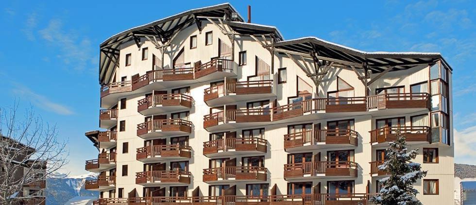 Residence Christiana 406 Cles Blanches Courchevel La Tania Bagian luar foto