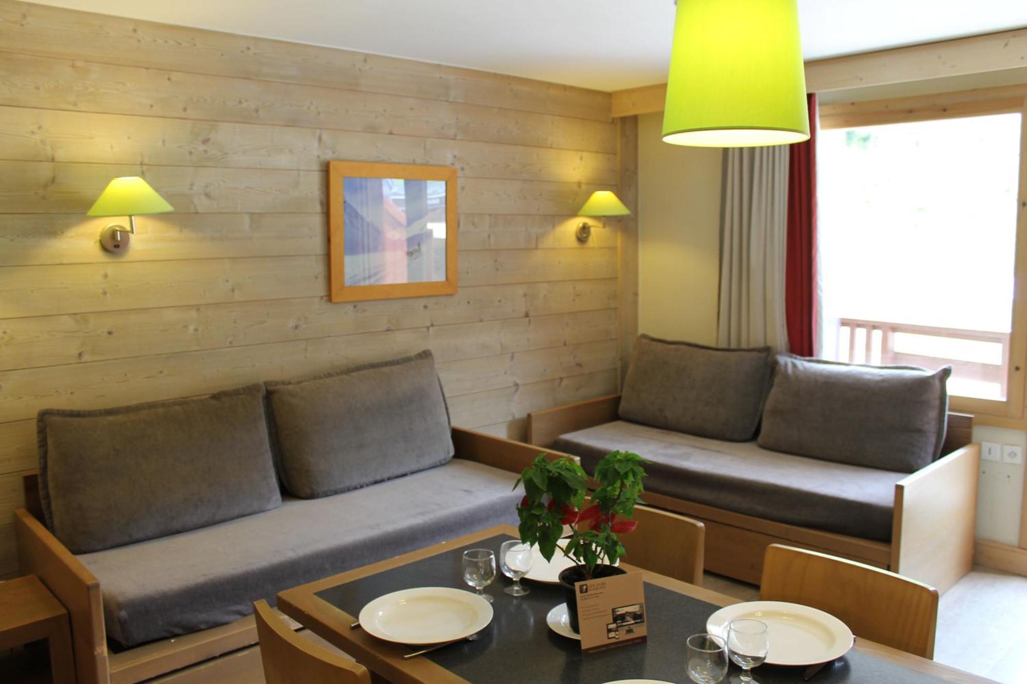Residence Christiana 406 Cles Blanches Courchevel La Tania Bagian luar foto