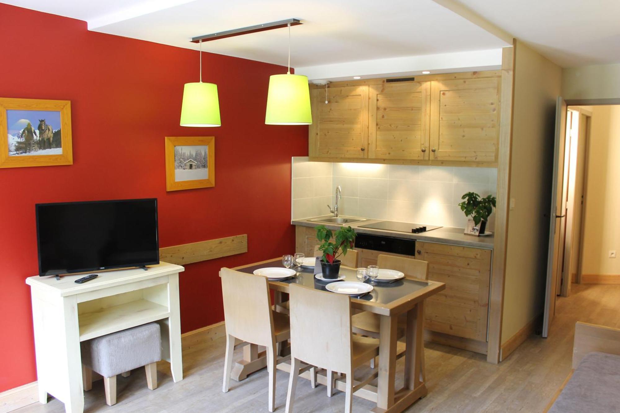 Residence Christiana 406 Cles Blanches Courchevel La Tania Bagian luar foto